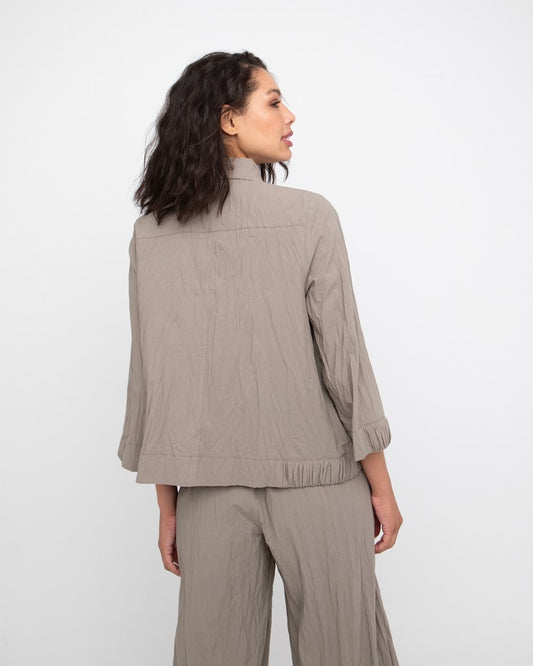 Ozai N Ku Cotton Trouser Olive