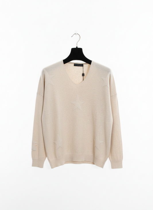 Peruzzi Star Knit Beige