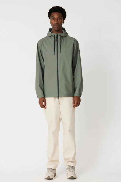 Tanta Mens Ulap Waterproof Raincoat Castor Grey