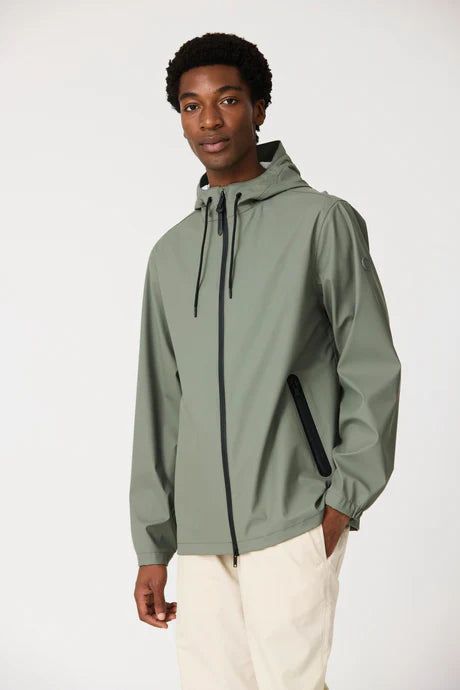 Tanta Mens Ulap Waterproof Raincoat Castor Grey