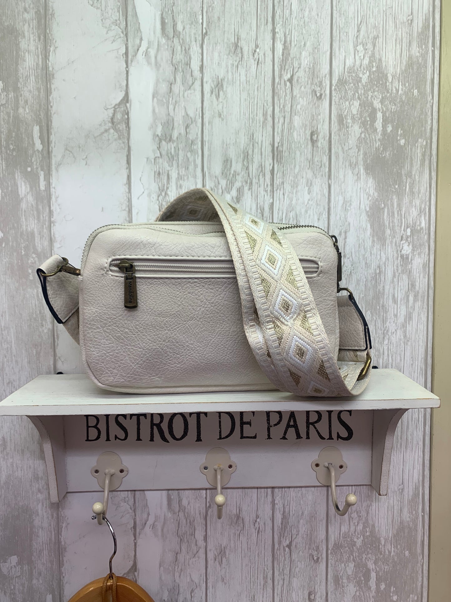Guitar Strap 2 Zip Vegan Bag