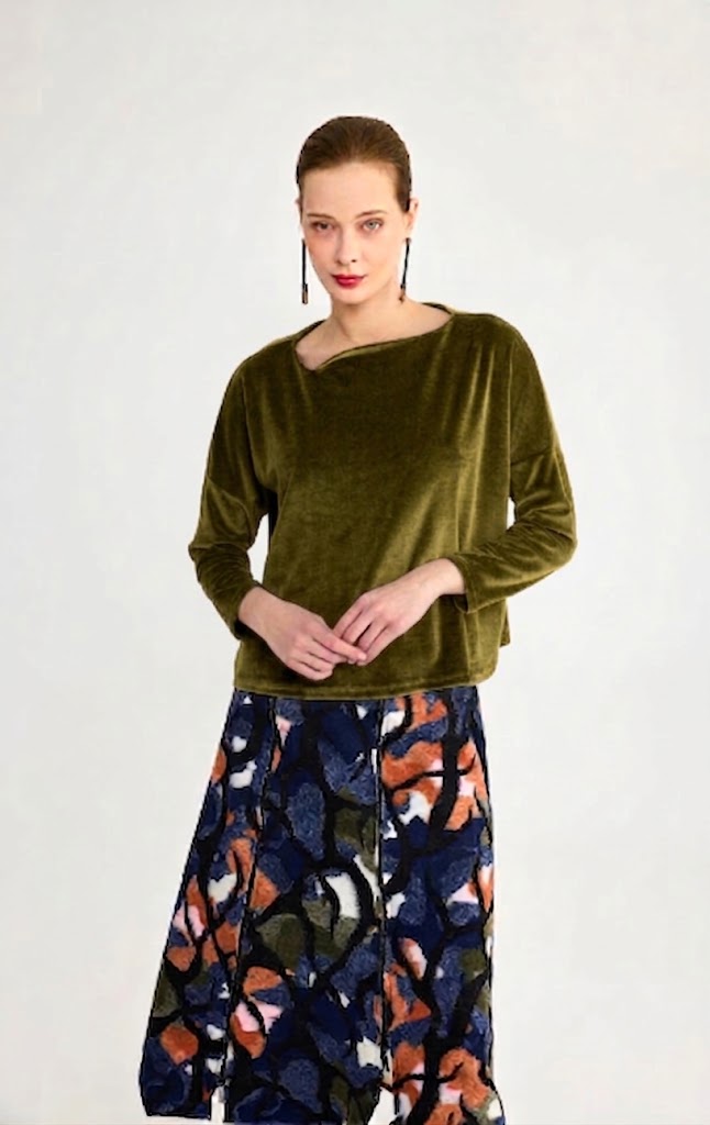 Luukaa Charlotte Knit Sweater Khaki