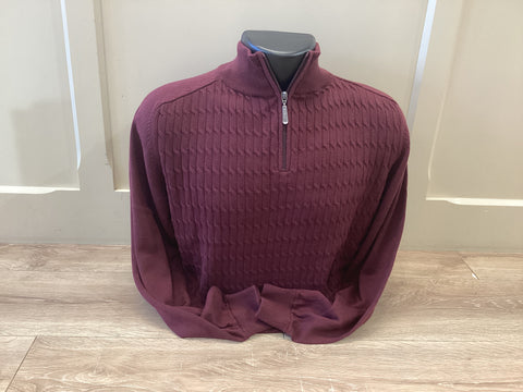 6th Sense Diego 1/4 Zip-Bordo