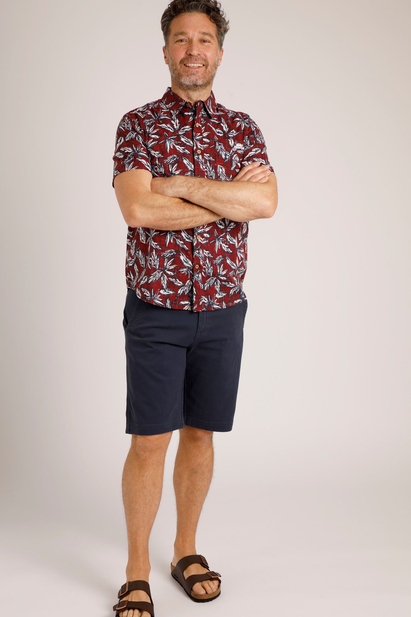 Weird Fish Rayburn Shorts- Navy