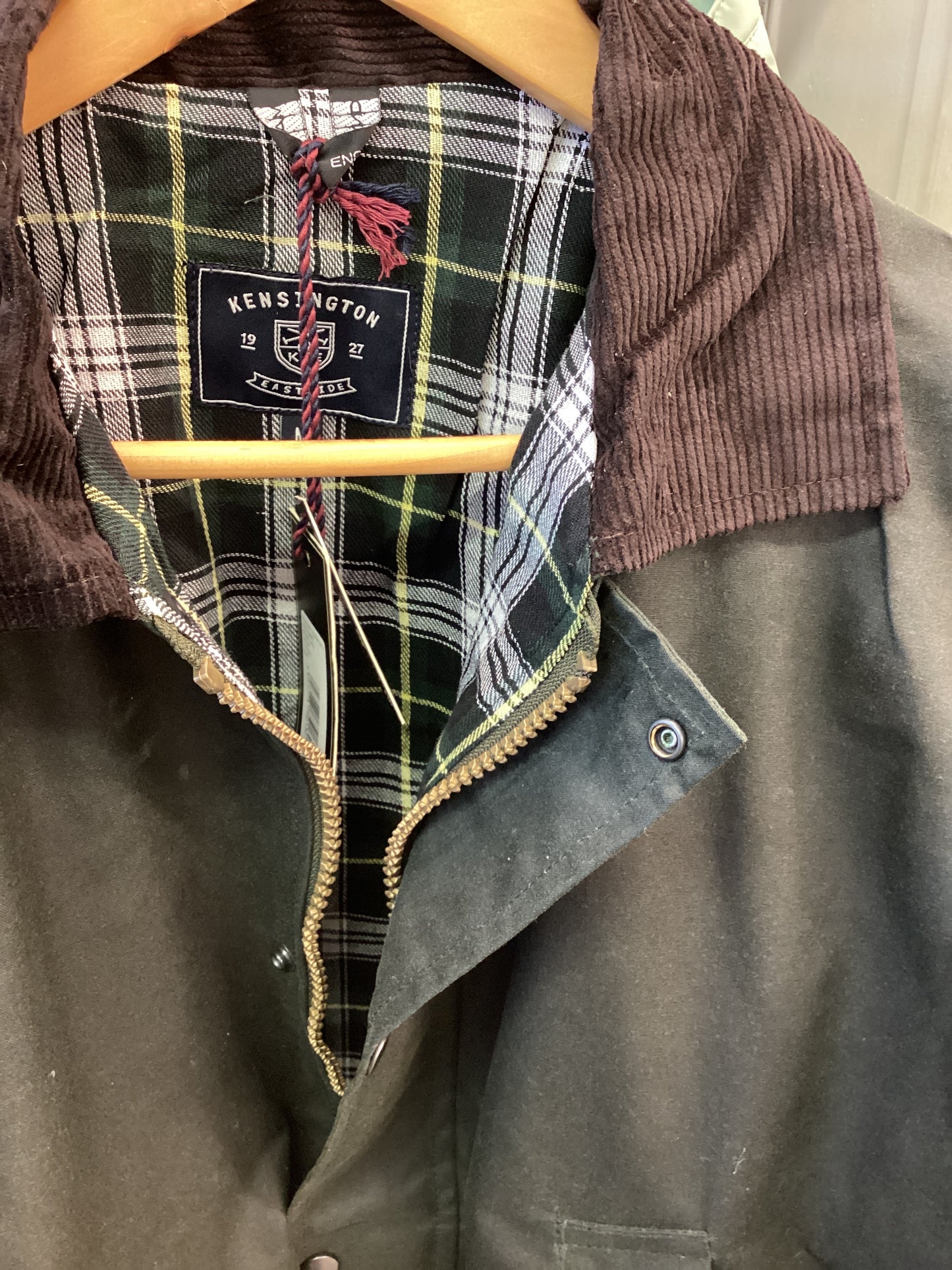 Kensington Wallace Wax Jacket Olive