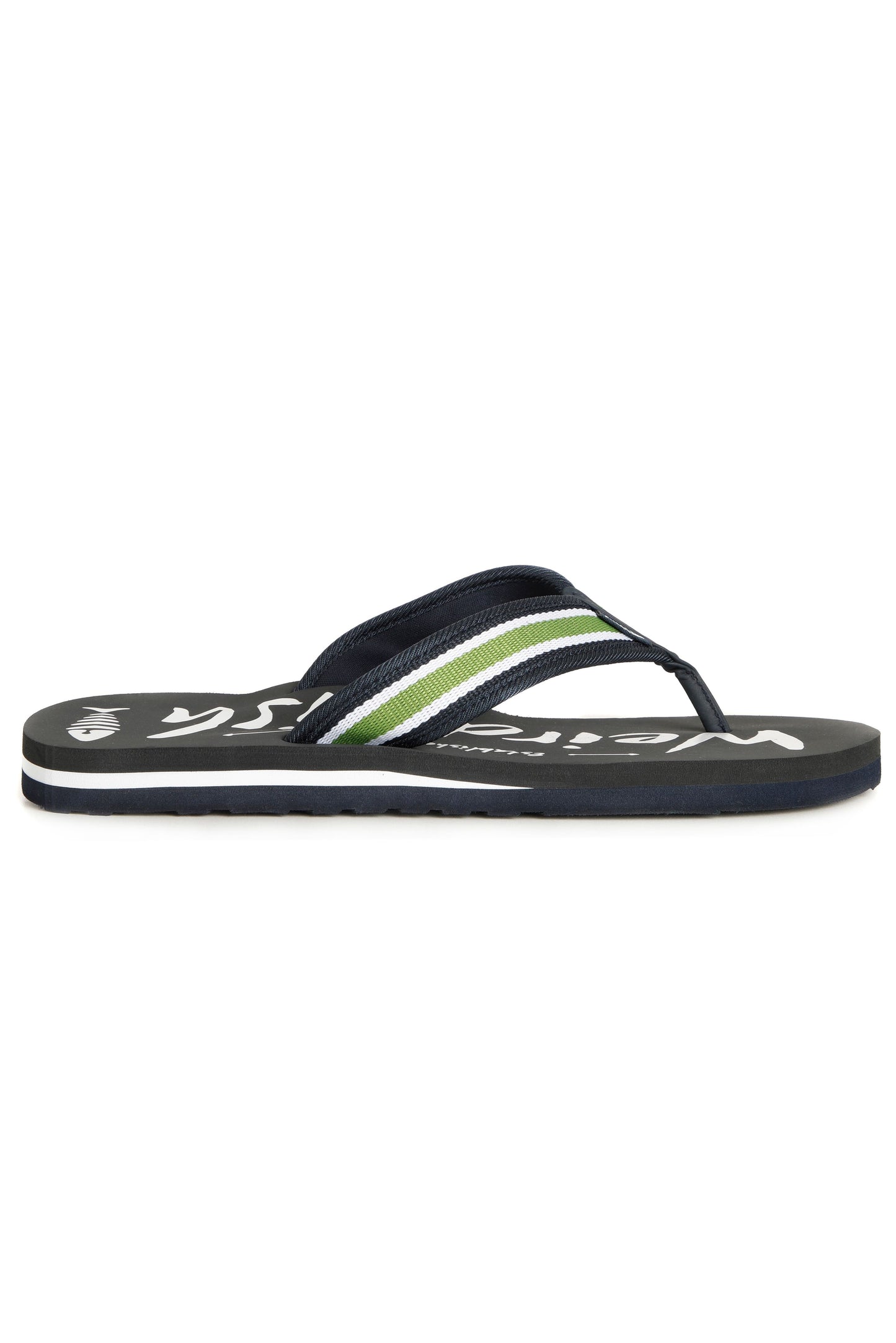 Weird Fish Waterford Flip Flop -Cement
