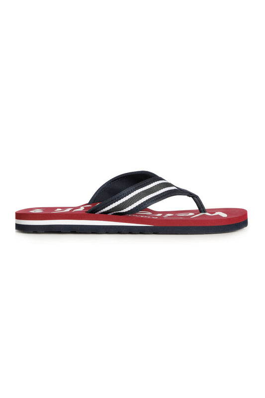 Weird Fish Waterford Flip Flop -Garnet