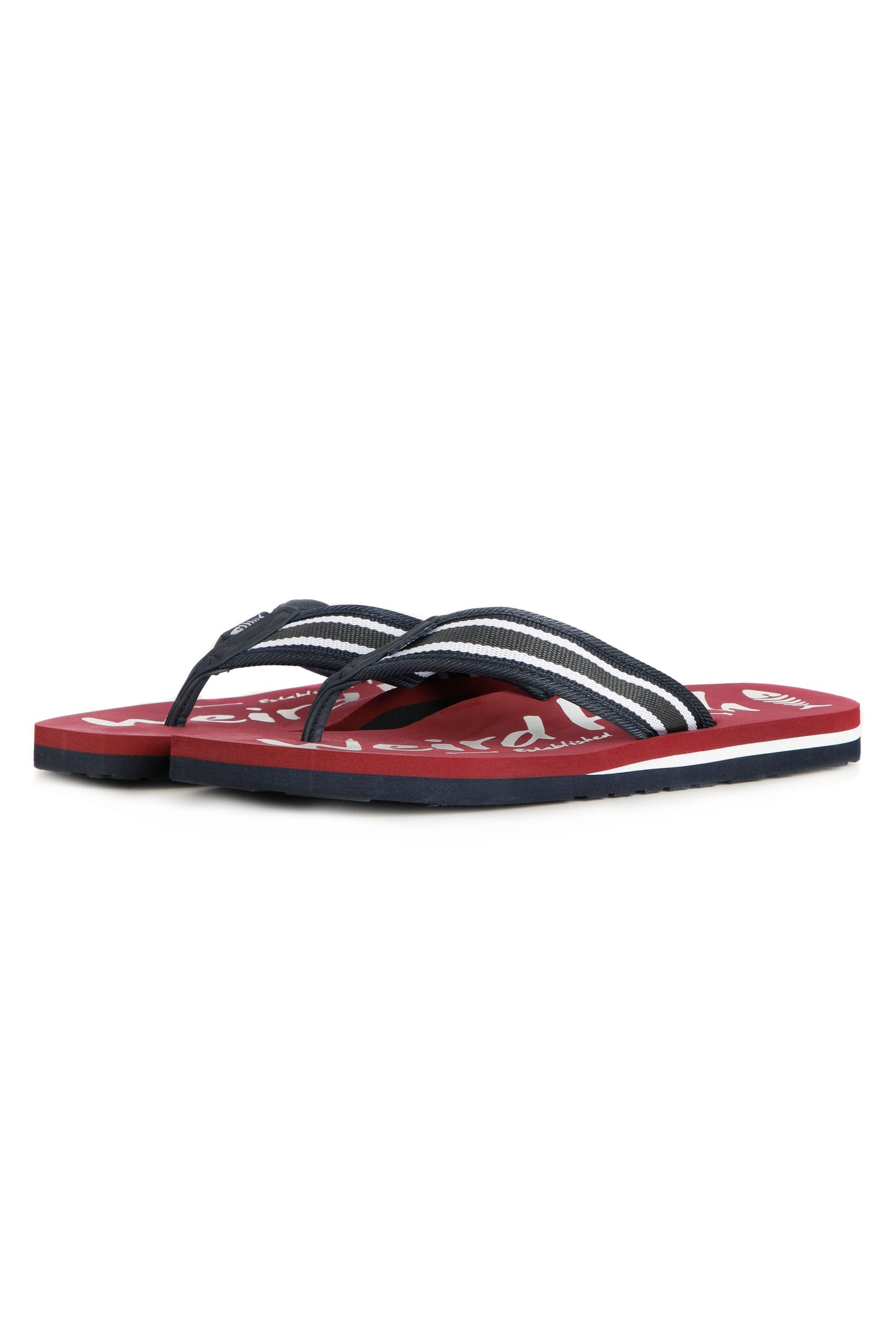 Weird Fish Waterford Flip Flop -Garnet