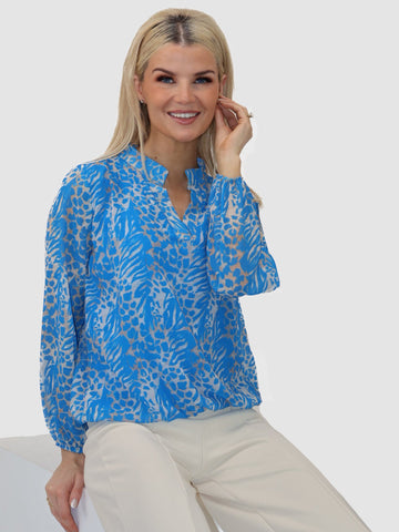 Kate & Pippa Bella band top Light Blue