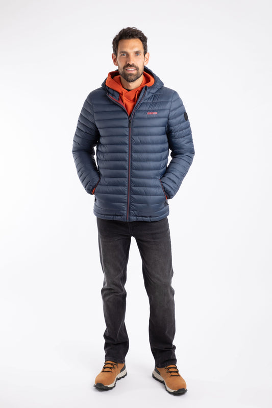 Weird Fish Flete Jacket- Navy