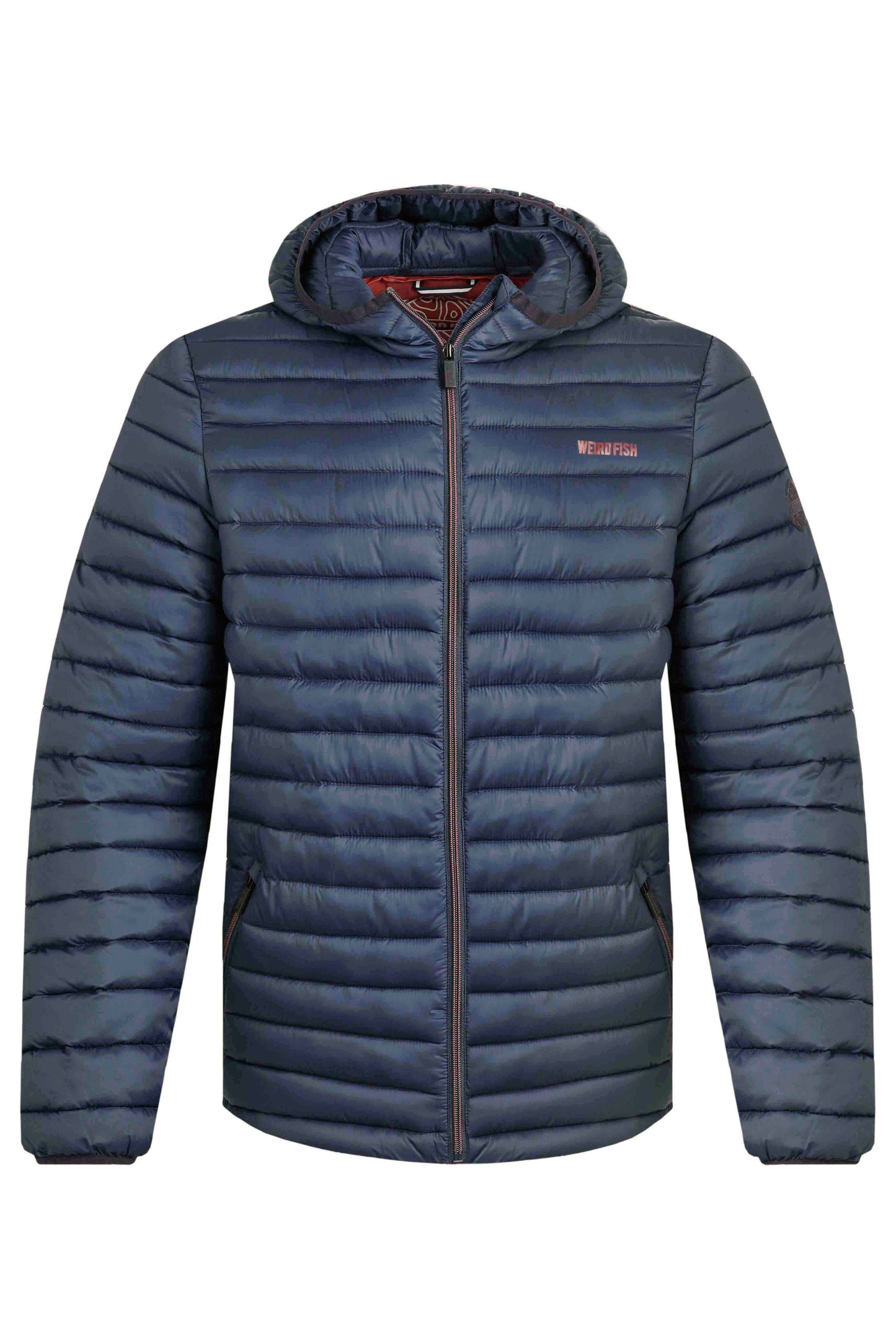 Weird Fish Flete Jacket- Navy