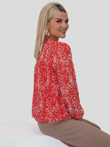Kate & Pippa Bella band top Coral