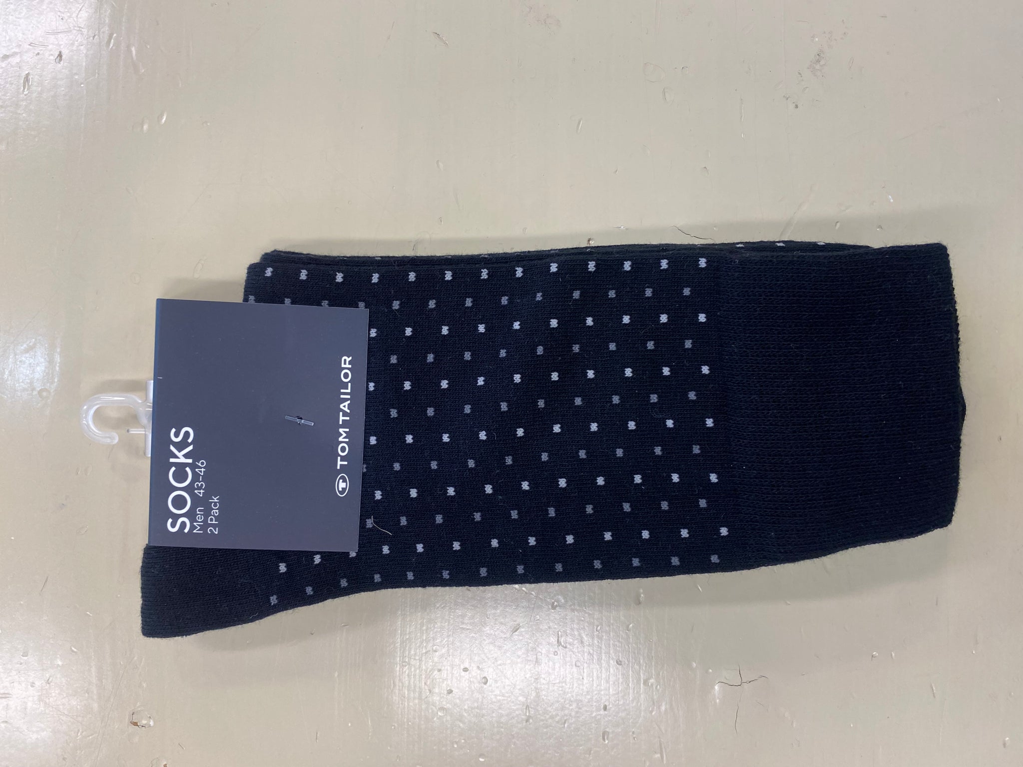 Tom Tailor Mens Basic Dot black Socks