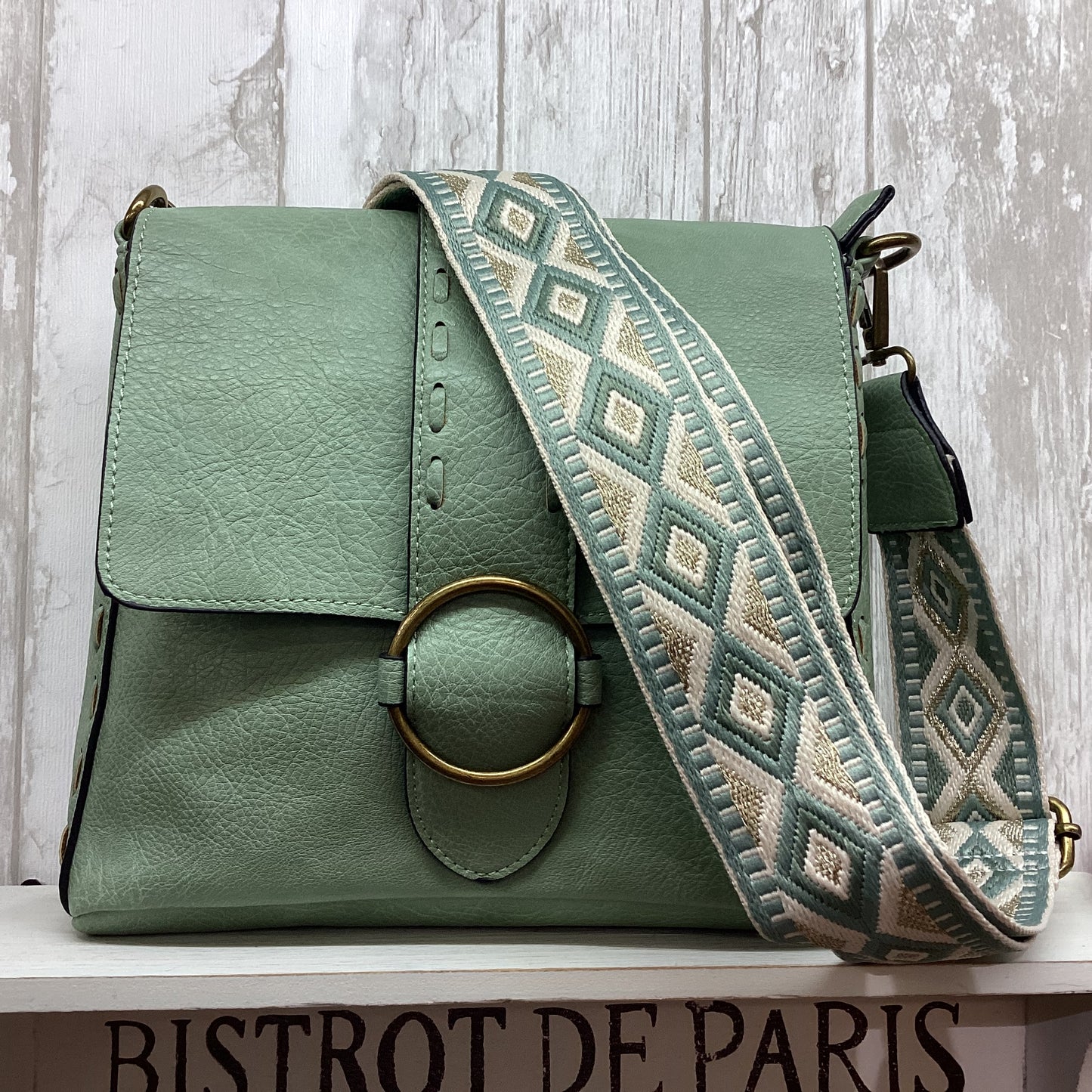 Crossbody Vegan Medium Soft - Guitar strap