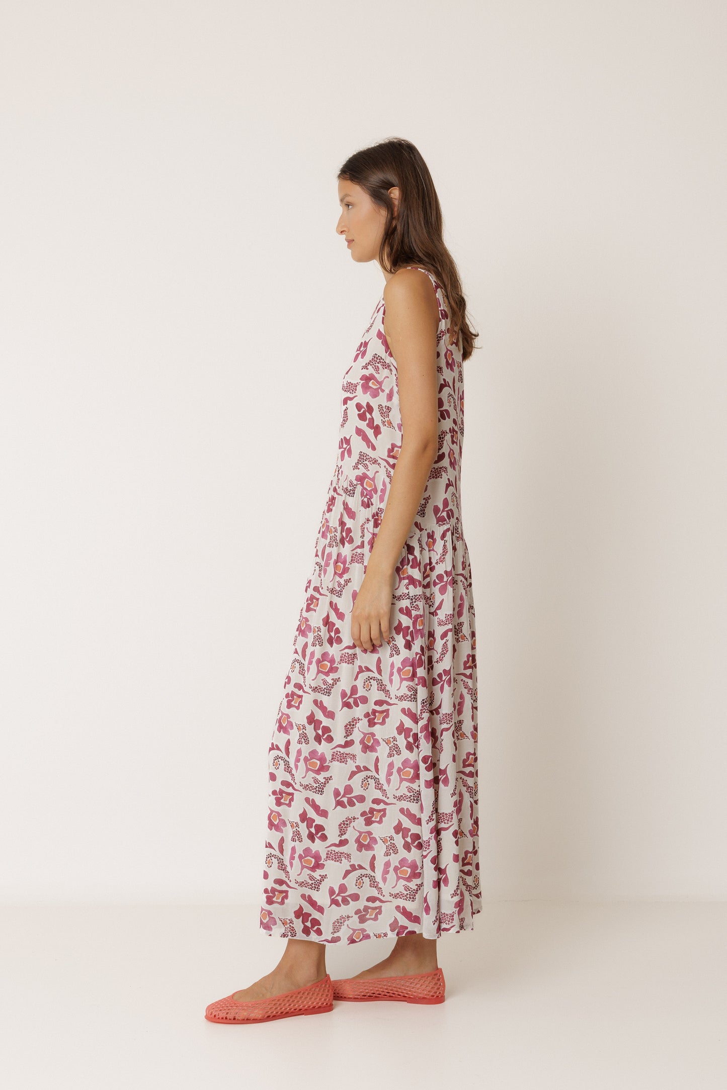 Indi & Cold Maxi Flower Dress