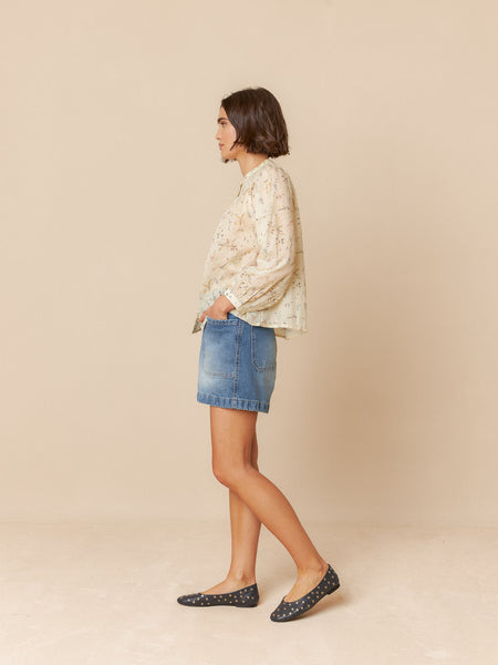 INDI & COLD RAGLAN SLEEVE SHIRT