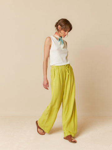 INDI & COLD WIDE LEG PANTS