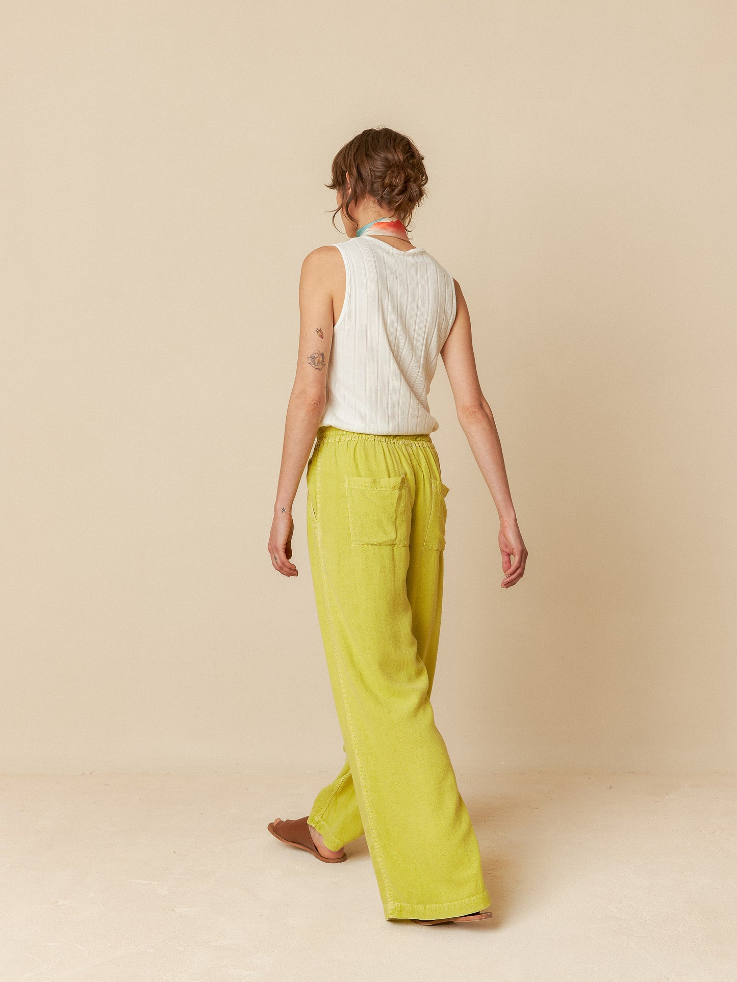INDI & COLD WIDE LEG PANTS
