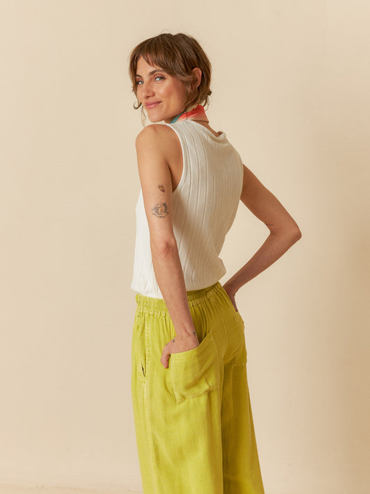 INDI & COLD WIDE LEG PANTS