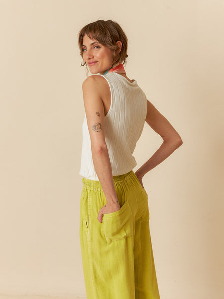 INDI & COLD WIDE LEG PANTS