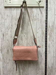 2 Strap Vegan Leather Flap Bag