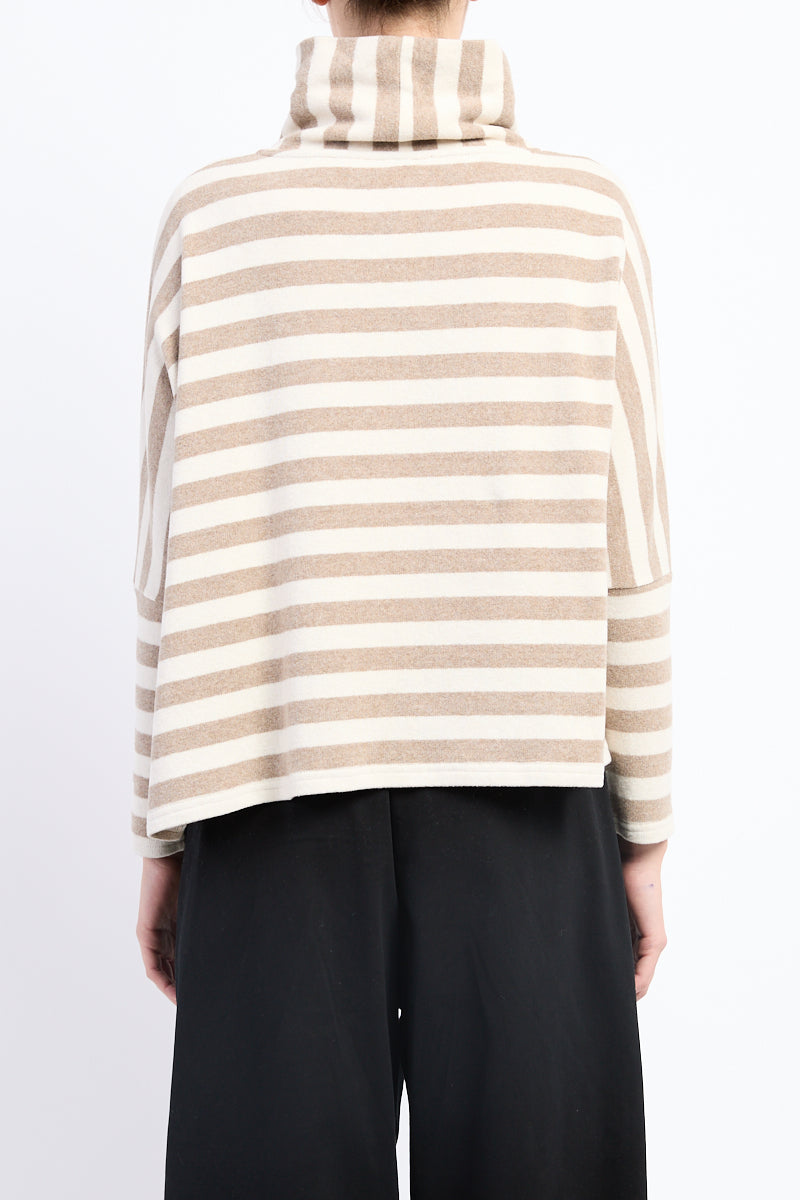 Neirami Ring Collar Sweater Ivory