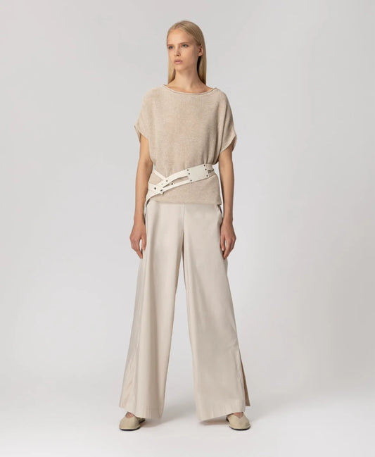 Lotus Eaters Lak 19 Knit Top Beige