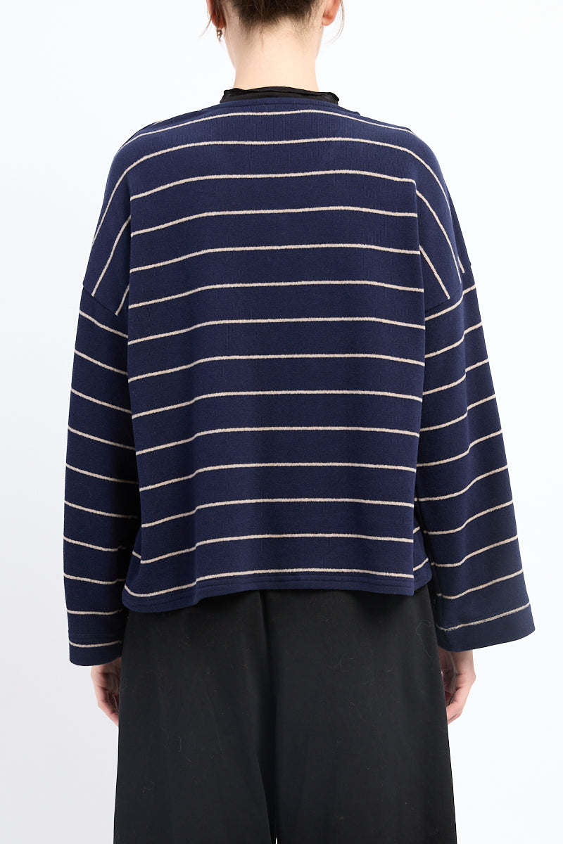 Neirami V-Neck Cardigan Oceano