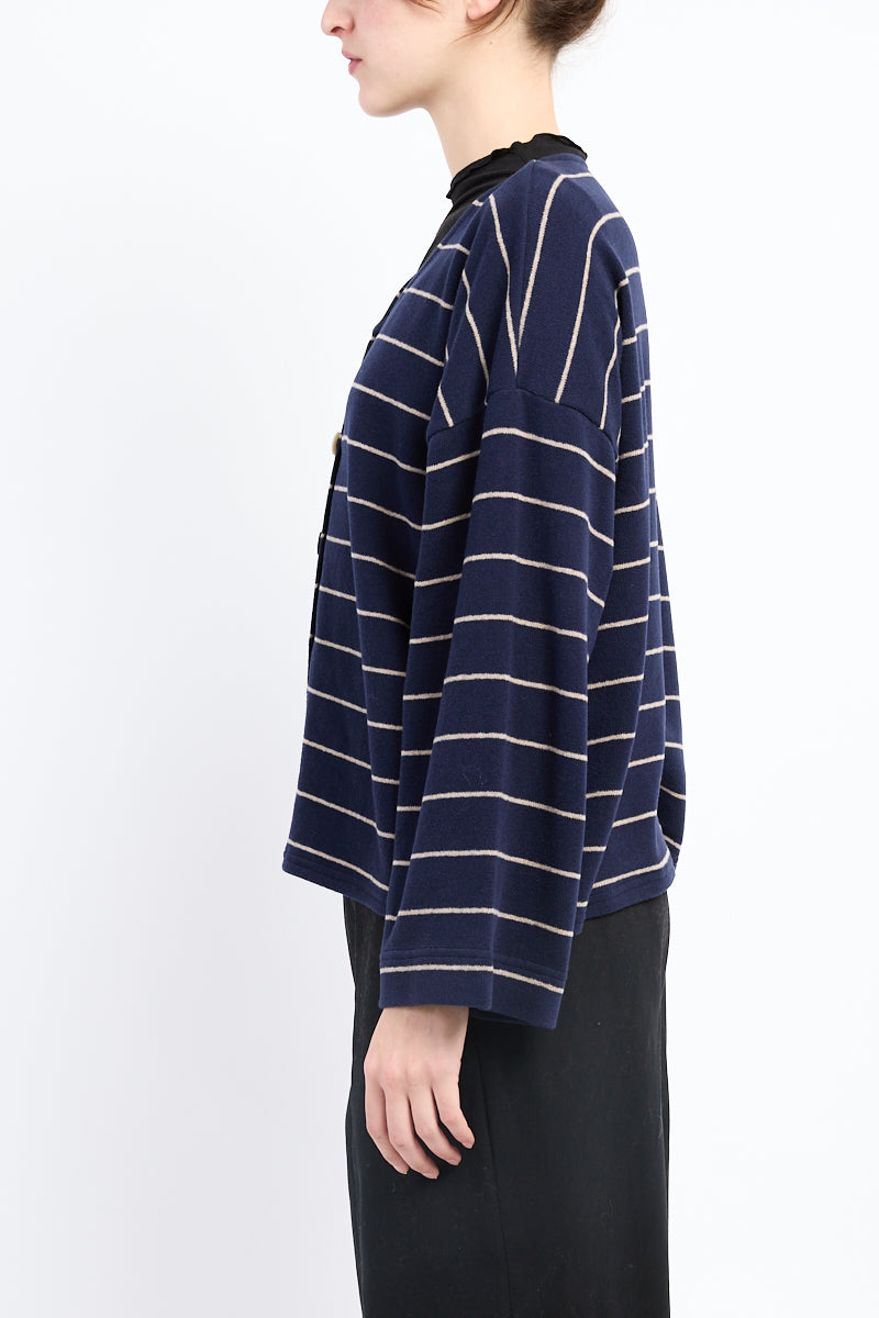 Neirami V-Neck Cardigan Oceano