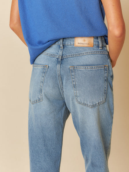 INDI & COLD TURNED DENIM PANTS