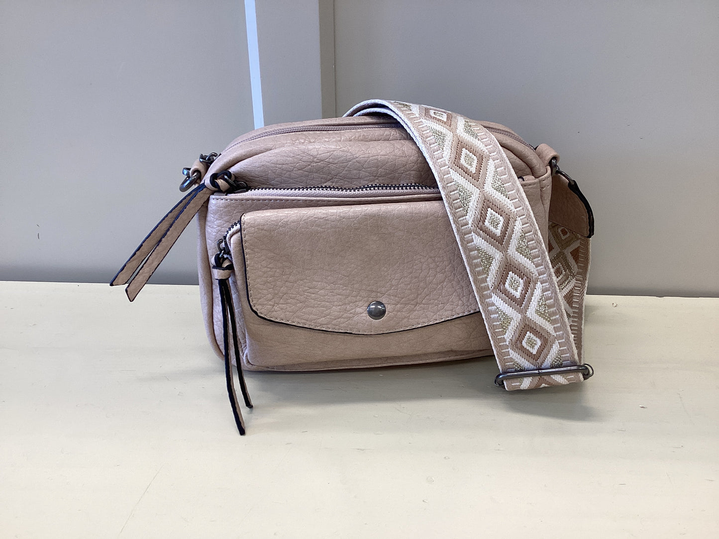 Plain 2 strap Pocket Bag