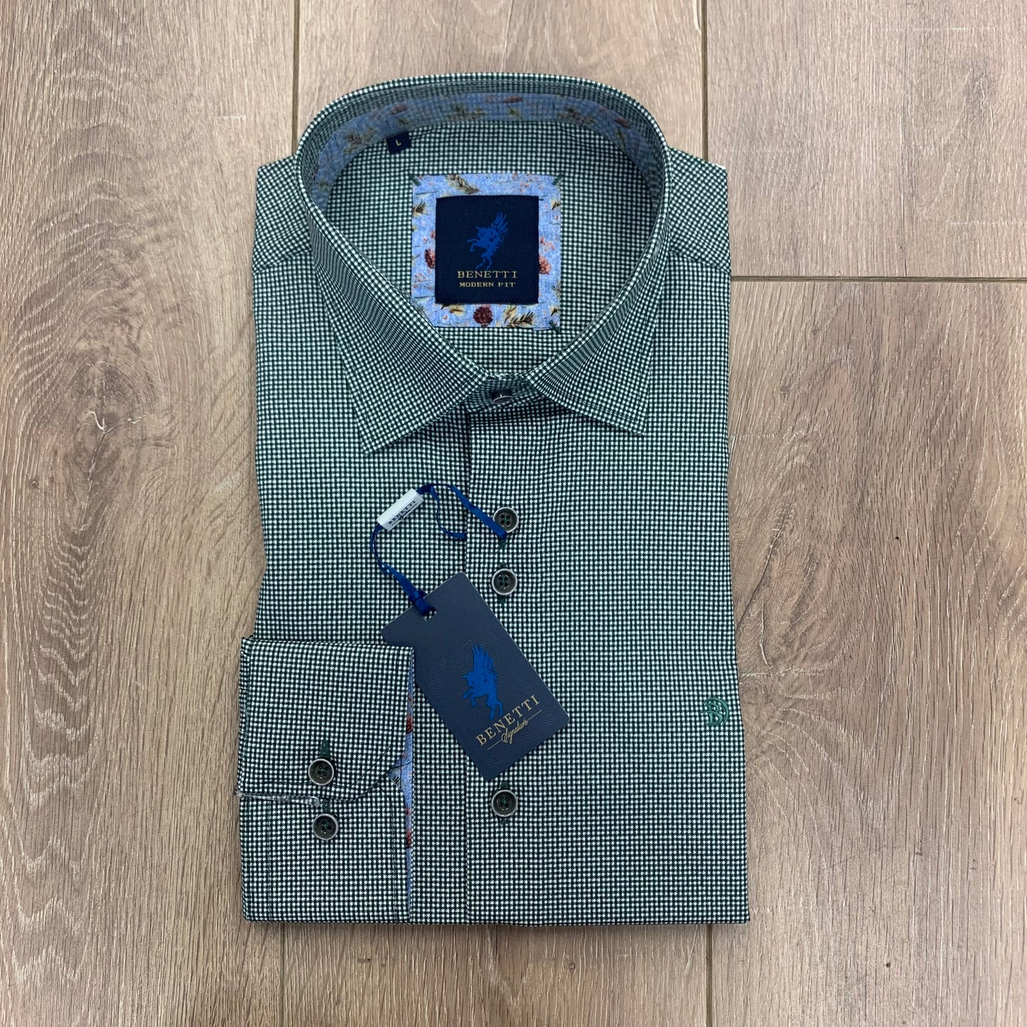 Benetti Rega Shirt Forest