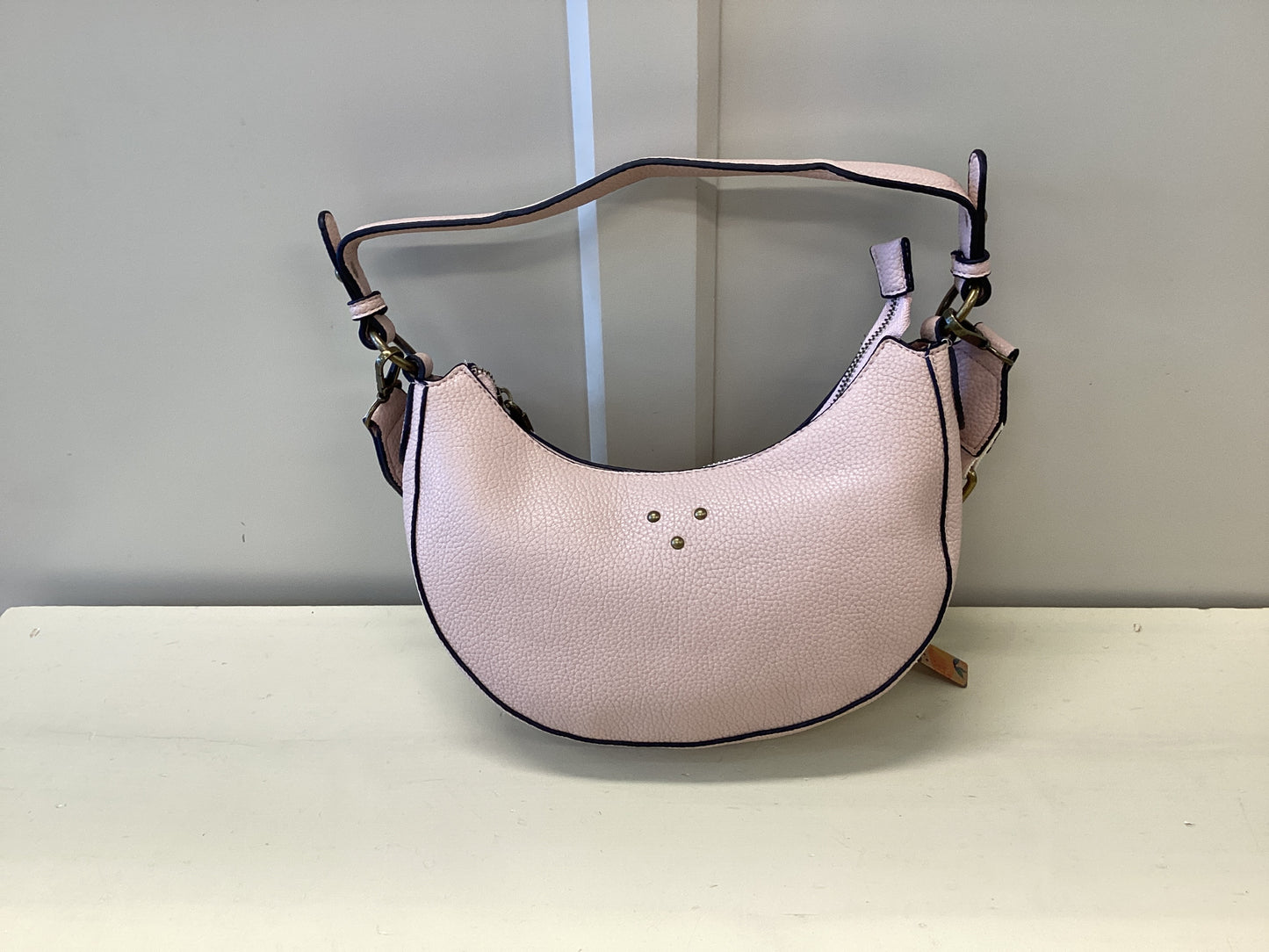 Plain 2 strap Hobo Bag