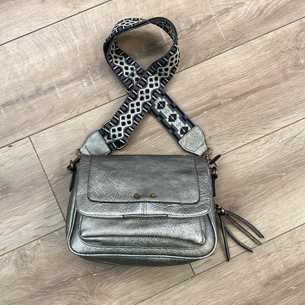 Vegan Cross Body 2 strap Bag