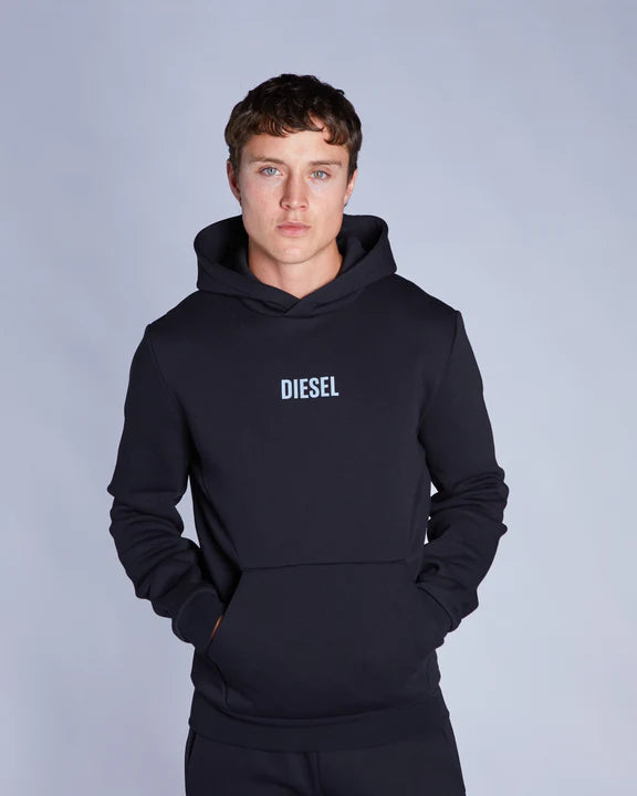 Diesel Besian Hoodie New Black