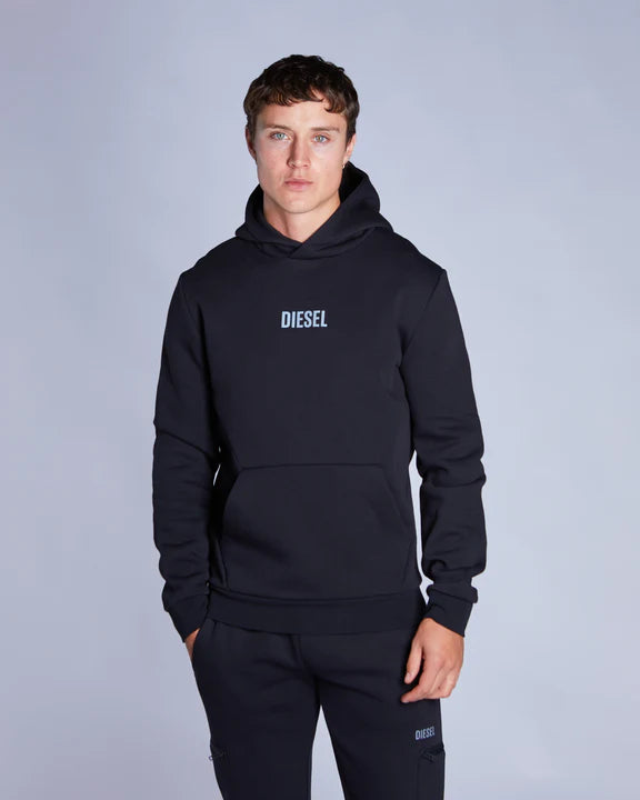 Diesel Besian Hoodie New Black