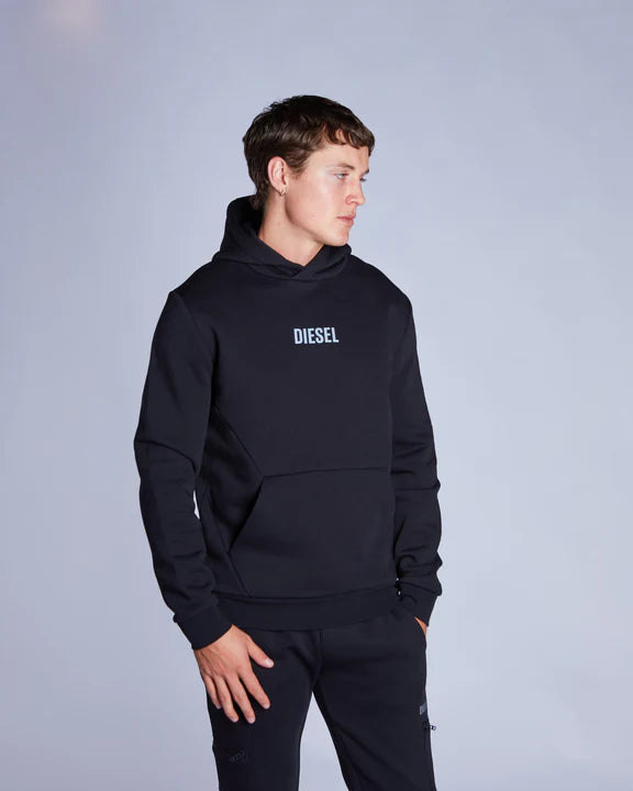 Diesel Besian Hoodie New Black