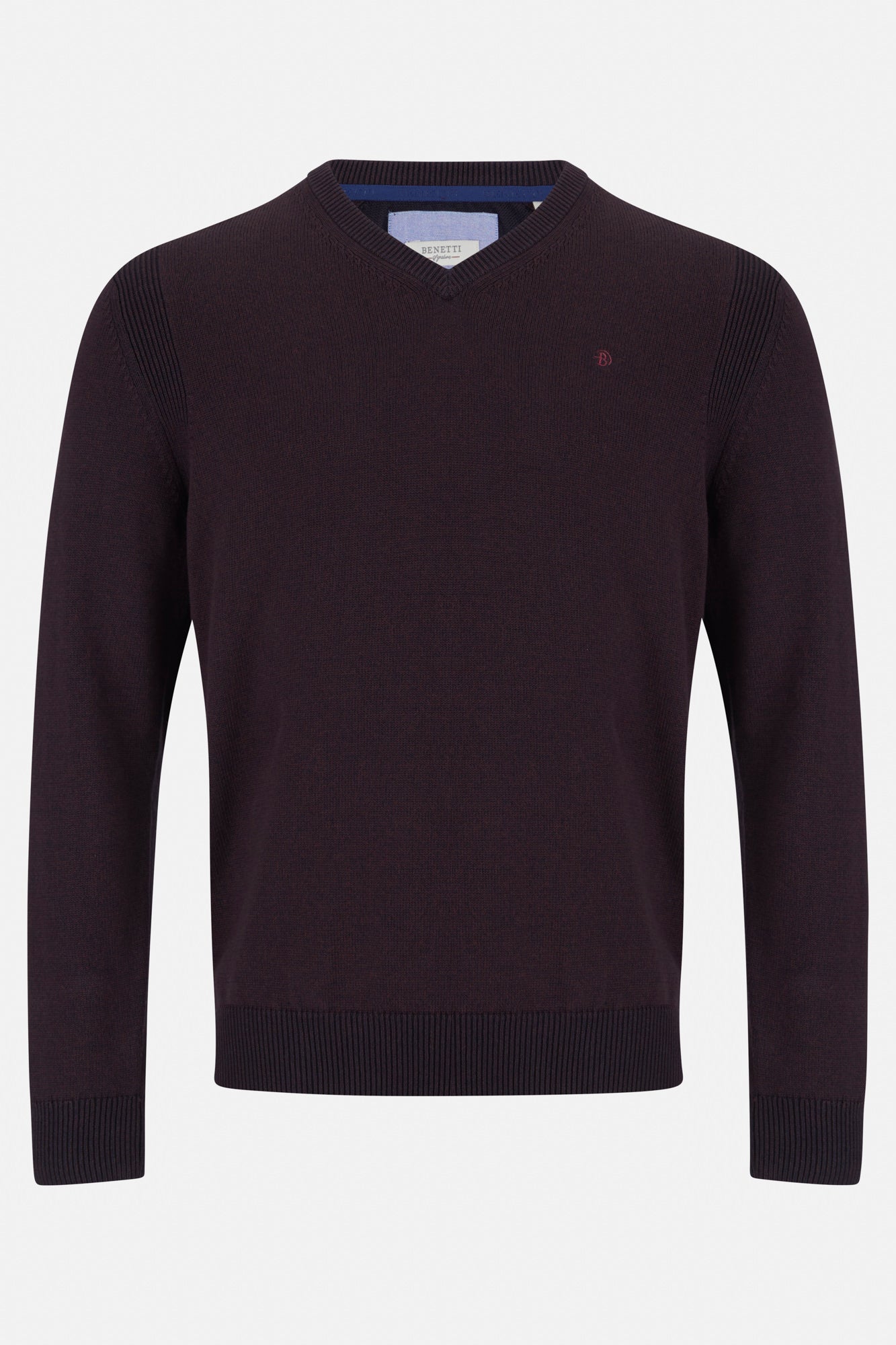 Benetti Brosna V-neck-Bordo