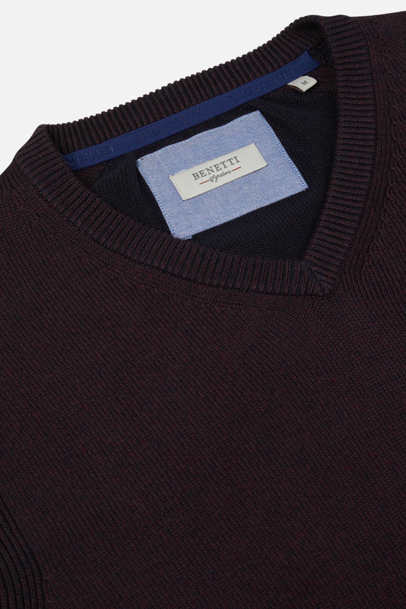 Benetti Brosna V-neck-Bordo