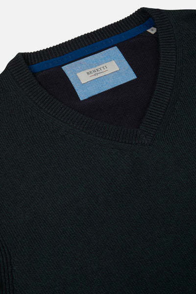 Benetti Brosna V-neck-Olive