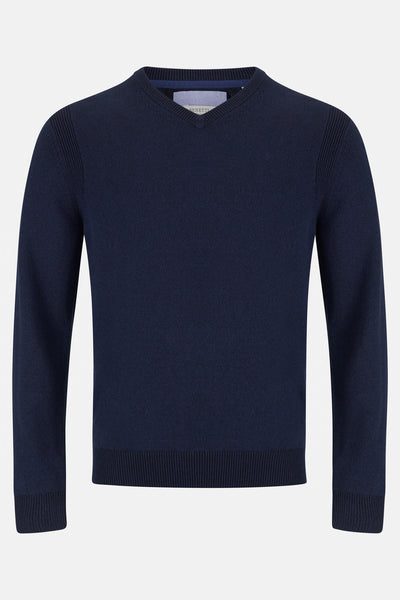 Benetti Brosna V-neck-Indigo