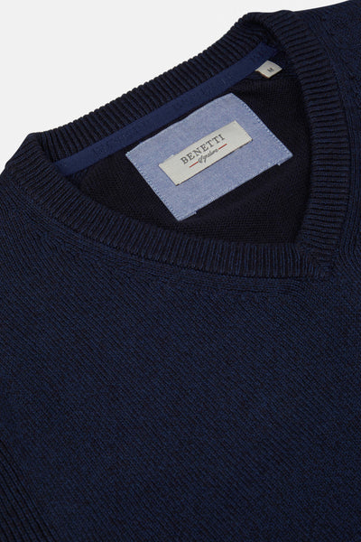 Benetti Brosna V-neck-Indigo