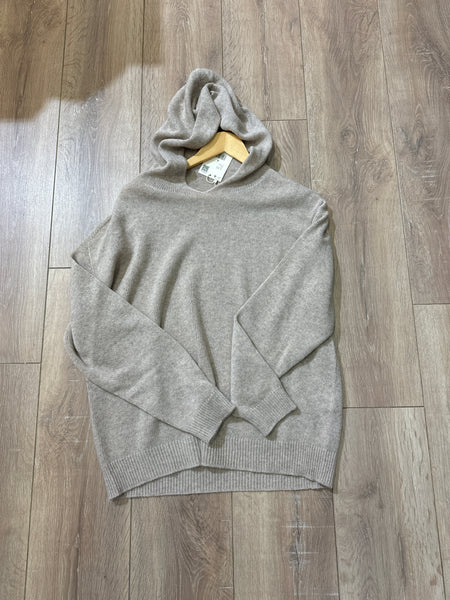 Indi & Cold Knit Hooded Sweater