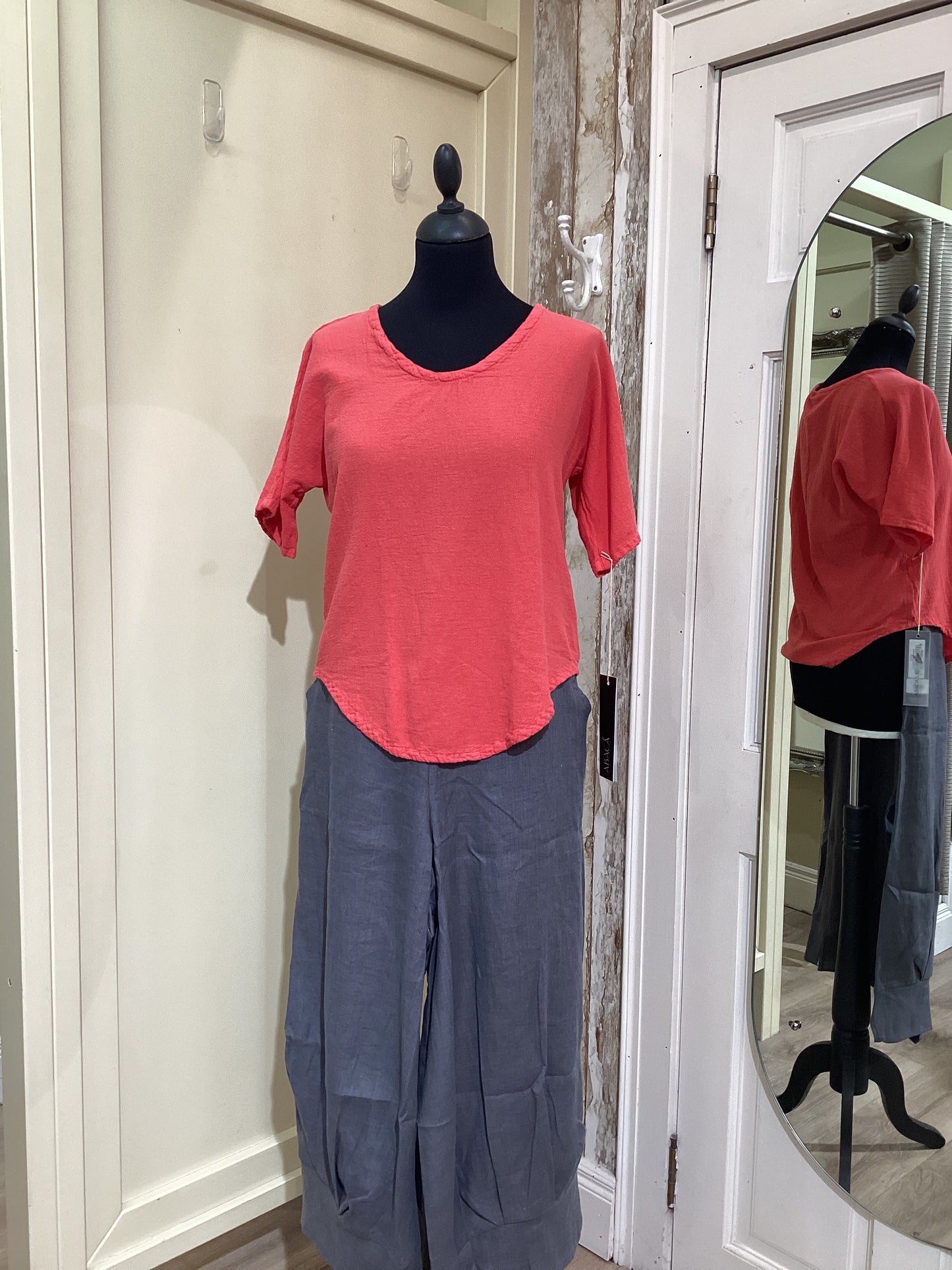 ABACA Tess Top Candy