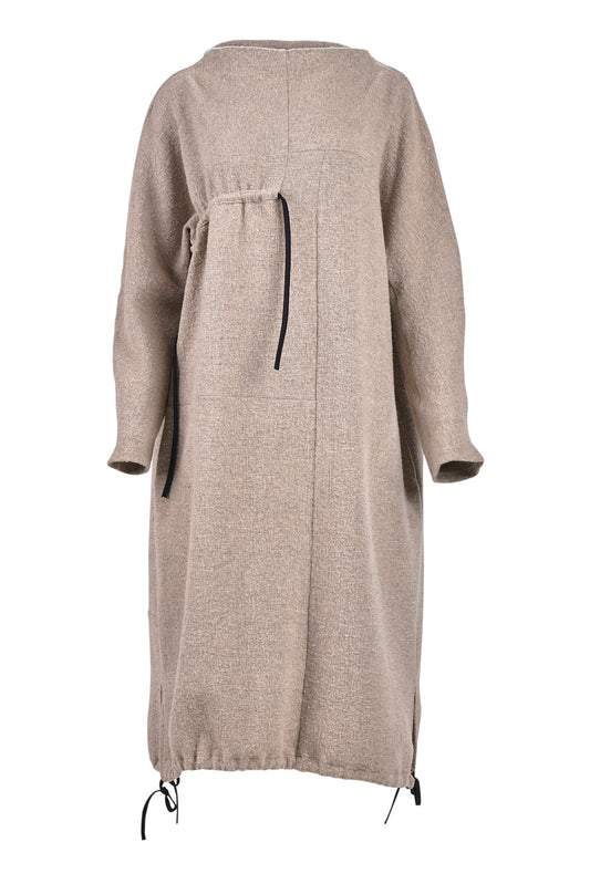 My Soul Crincle Dress- Sand