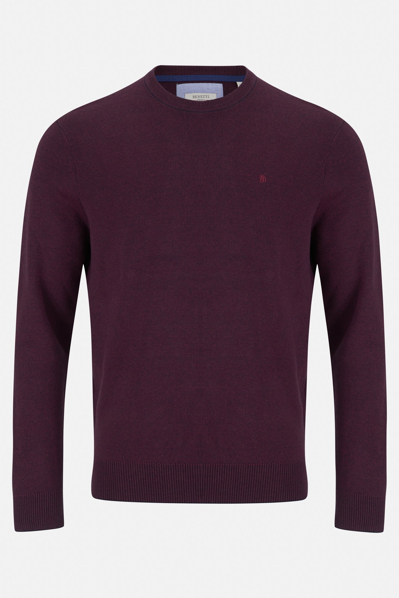 Benetti Carson Crew-neck-Plum