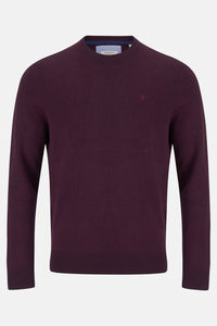 Benetti Carson Crew-neck-Plum