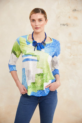 Peruzzi Colour Wash Top