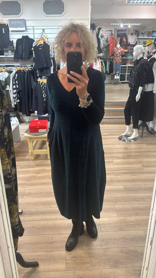 Luukaa Rosetta Dress Black