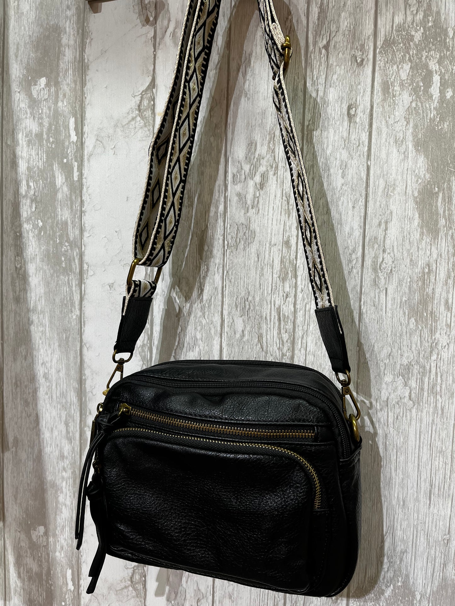 2 Strap Vegan Cross Body